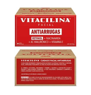 Foto 2 | 3 Pack Crema Facial Anti Arrugas Y Edad Con Retinol, Niacinamida Y Ac Hialurónico Vitacilina