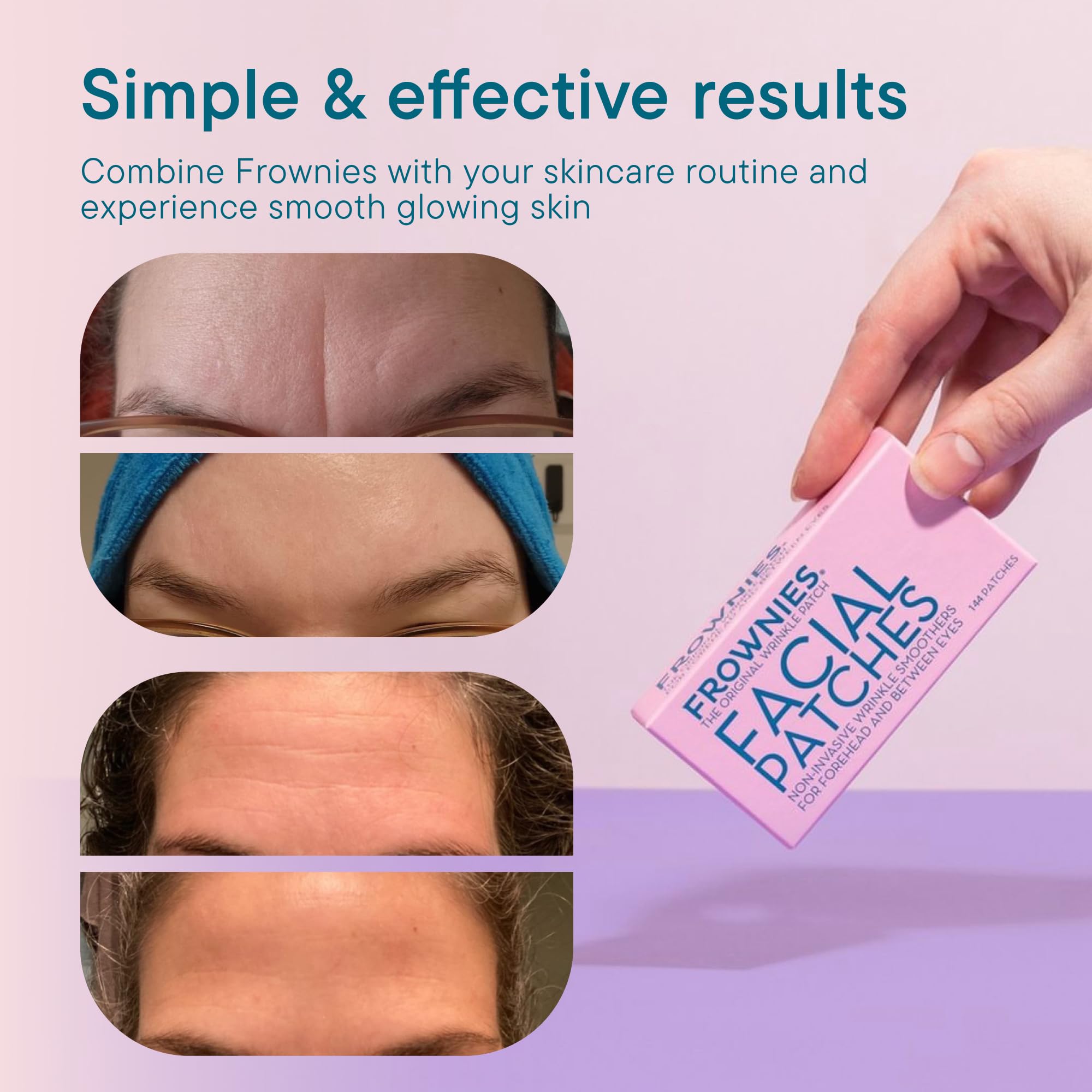 Foto 5 | Parches Faciales Frownies para Arrugas - Venta Internacional