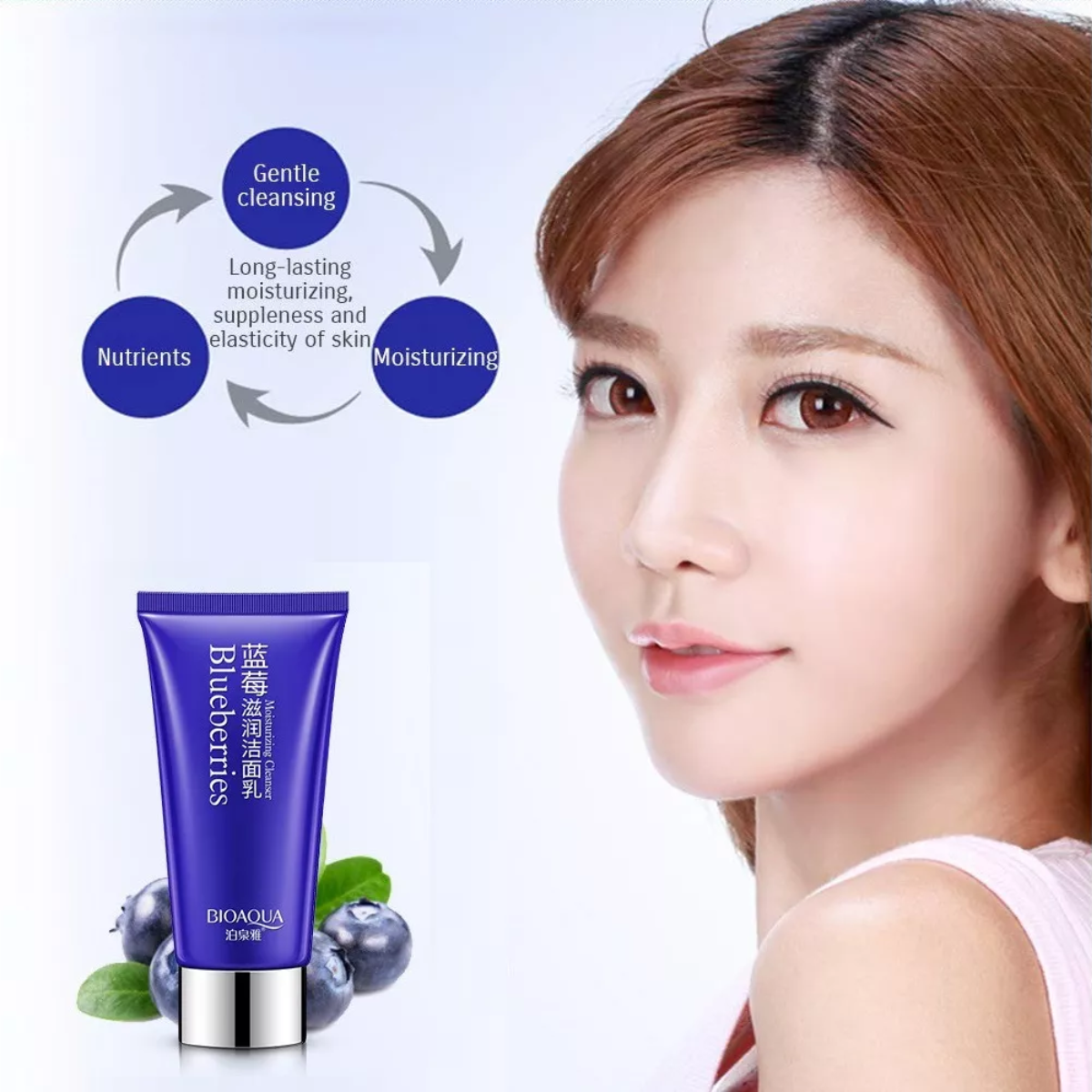 Foto 6 pulgar | Trio Rutina Cuidado Facial Crema Blueberry Wonder Hidratante