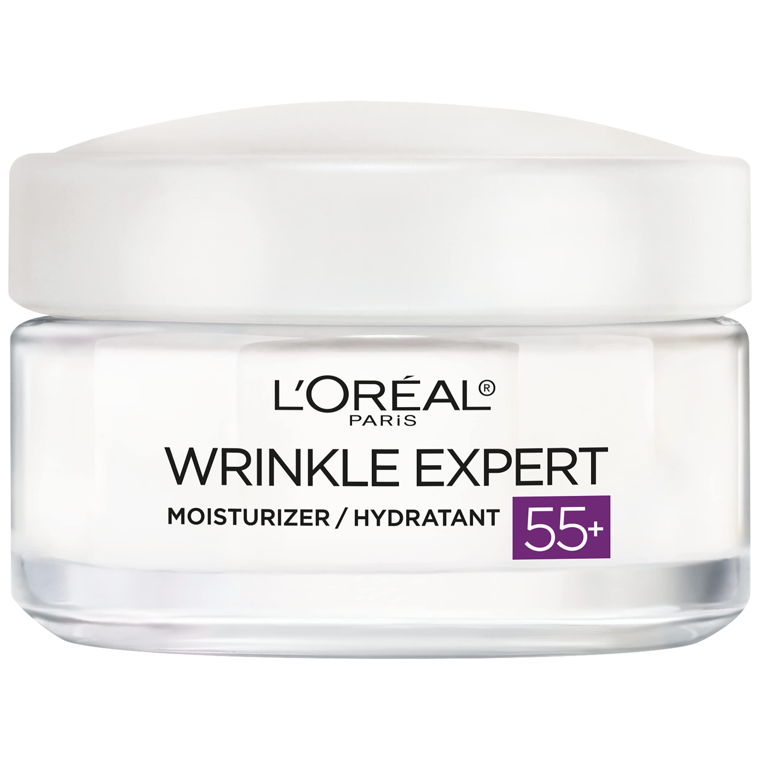 Crema Hidratante L'oreal Paris Wrinkle Expert 55+ Antienvejecimiento 50 Ml - Venta Internacional.