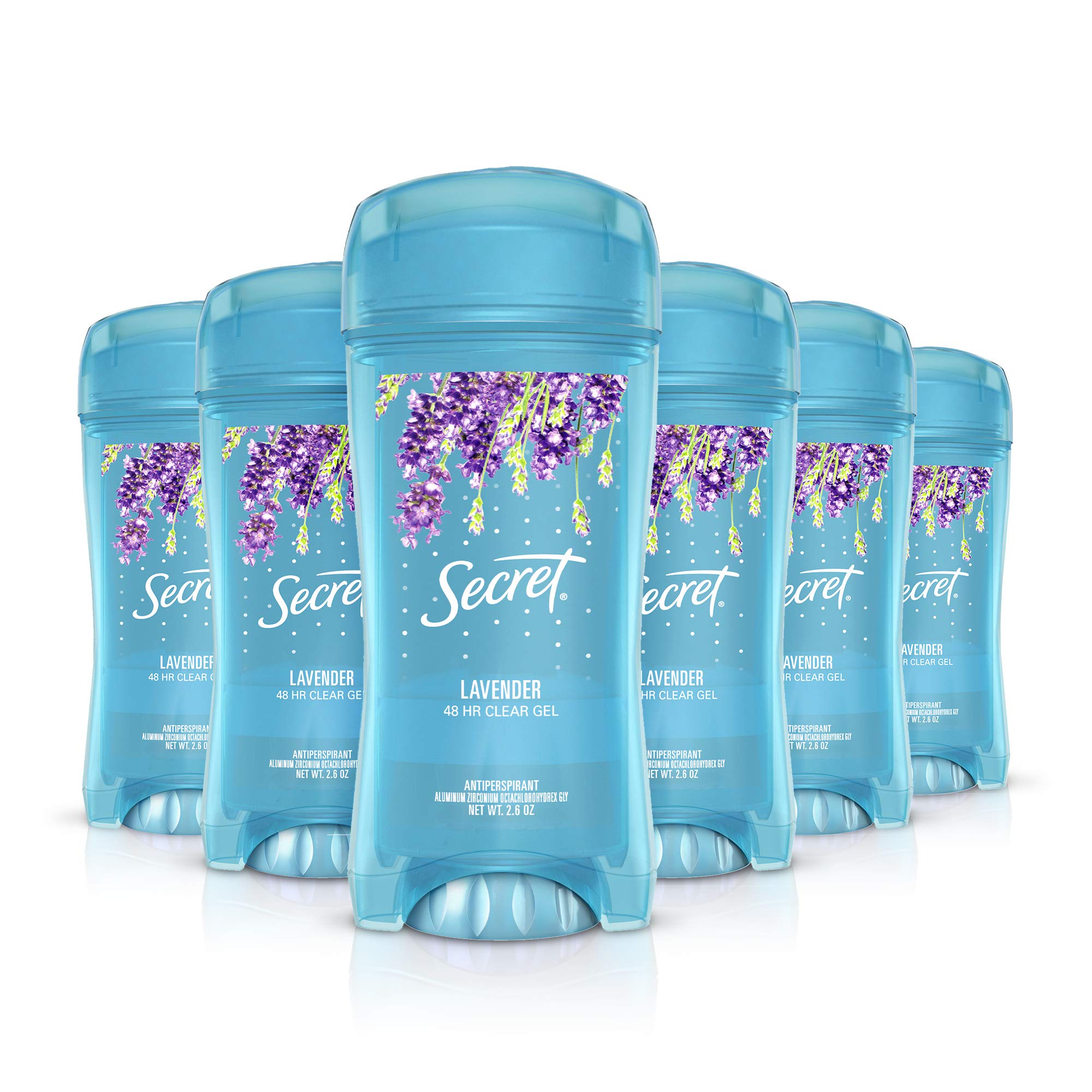 Foto 2 pulgar | Antitranspirante Y Desodorante Secret Para Mujer, Paquete De 6 Unidades, 150 Ml - Venta Internacional.