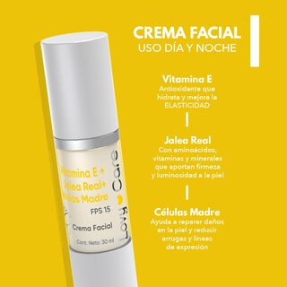Foto 2 | Lovy Care Pack 2x1 Crema Facial Con Vitamina E, Jalea Real Y Células Madre, 30 Ml C/u, Ph 5.5 Regeneración Y Antiedad