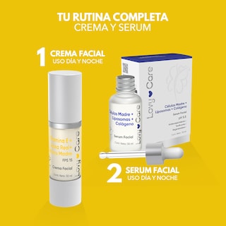 Foto 4 | Lovy Care Pack 2x1 Crema Facial Con Vitamina E, Jalea Real Y Células Madre, 30 Ml C/u, Ph 5.5 Regeneración Y Antiedad