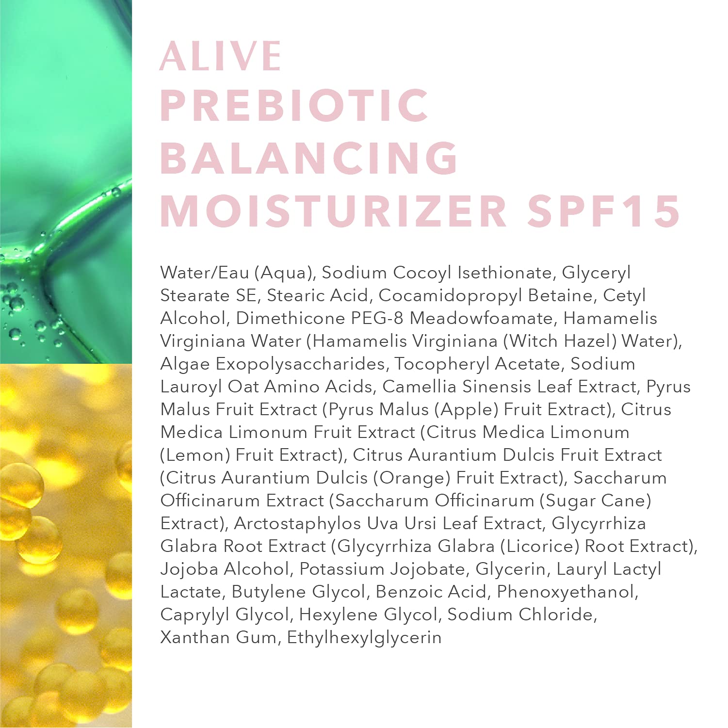 Foto 6 pulgar | Crema Hidratante Algenist Alive Prebiotic Balancing Spf15 50 Ml - Venta Internacional.