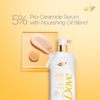 Foto 4 | Gel De Baño Dove Melanin Radiance Nutre Con Pro-ceramide 5% - Venta Internacional.