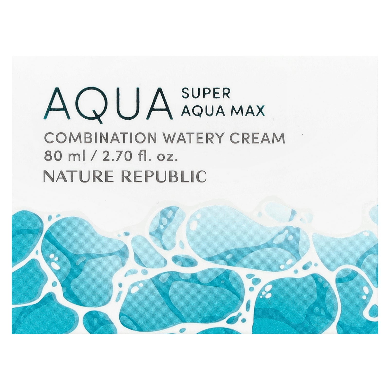 Foto 3 pulgar | Crema Hidratante Nature Republic Super Aqua Max 80ml - Venta Internacional.