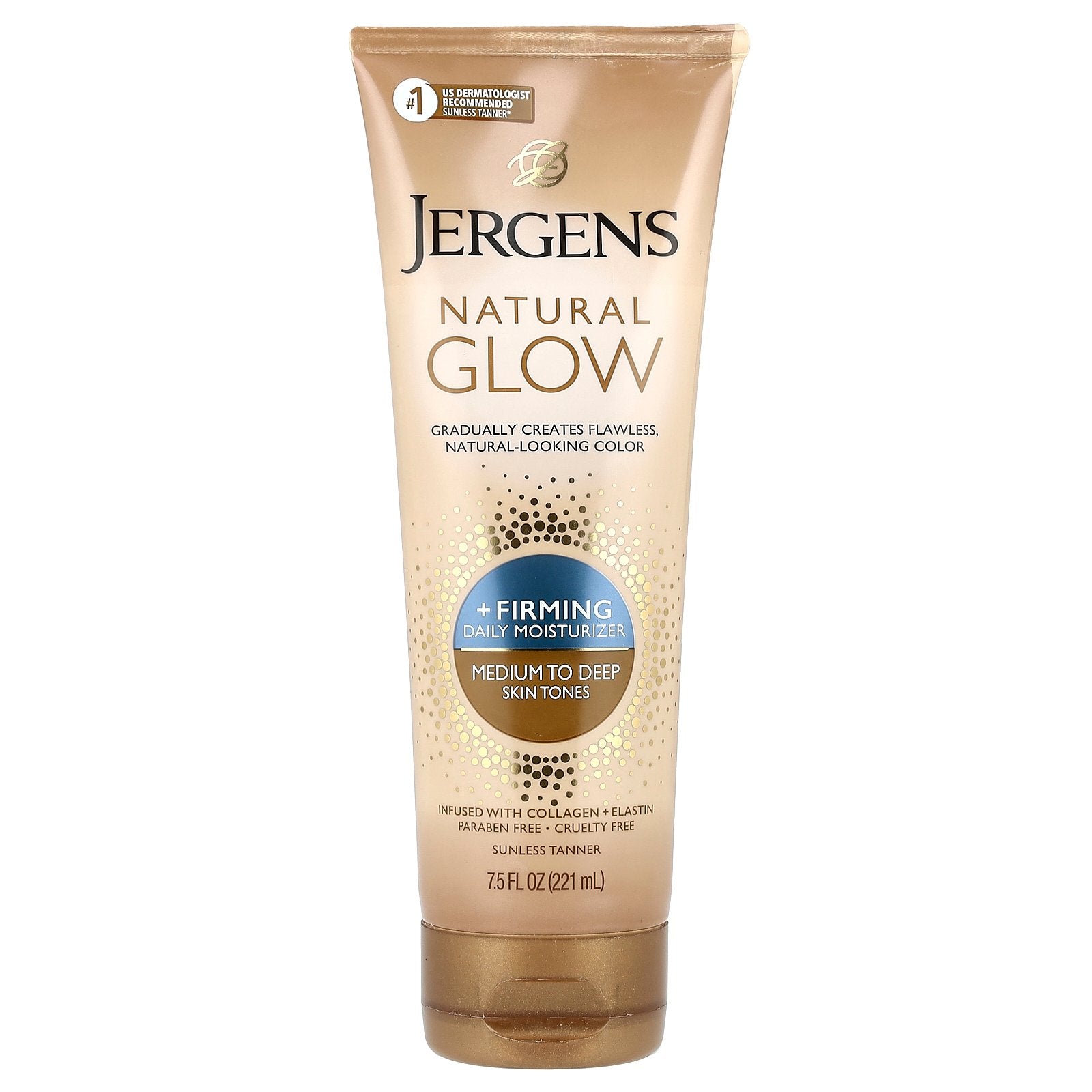 Foto 2 pulgar | Crema Hidratante Jergens Natural Glow Firming Daily 221 Ml - Venta Internacional.