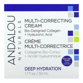 Foto 2 | Crema Andalou Naturals De Hidratación Profunda, Multicorrectora, 50 Ml - Venta Internacional.