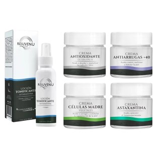 Foto 1 | Pack Facial Loción Crema Antiarrugas Células Madre Rejuvenu