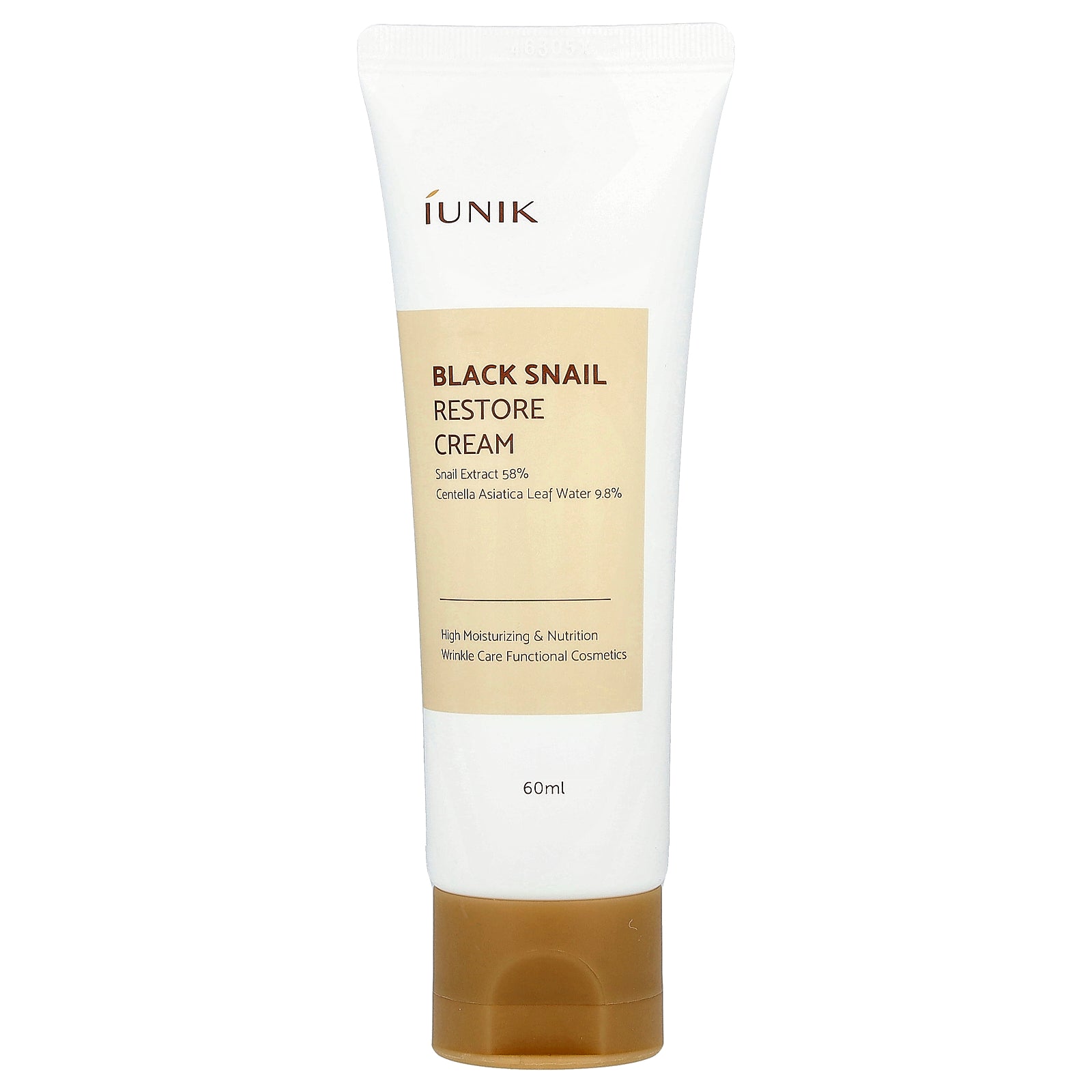 Foto 2 pulgar | Crema Iunik Black Snail Restore 60 Ml - Venta Internacional.