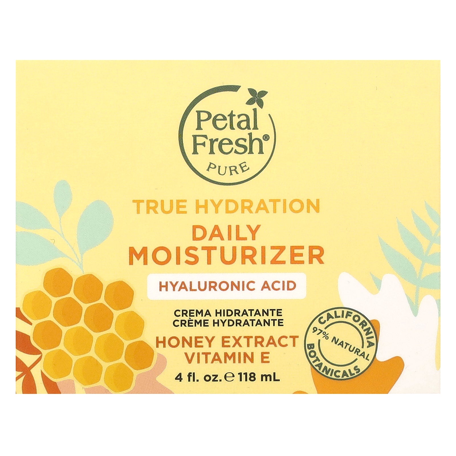Foto 2 | Crema Hidratante Petal Fresh True Hydration  Miel Y Vitamina E  118 Ml - Venta Internacional.