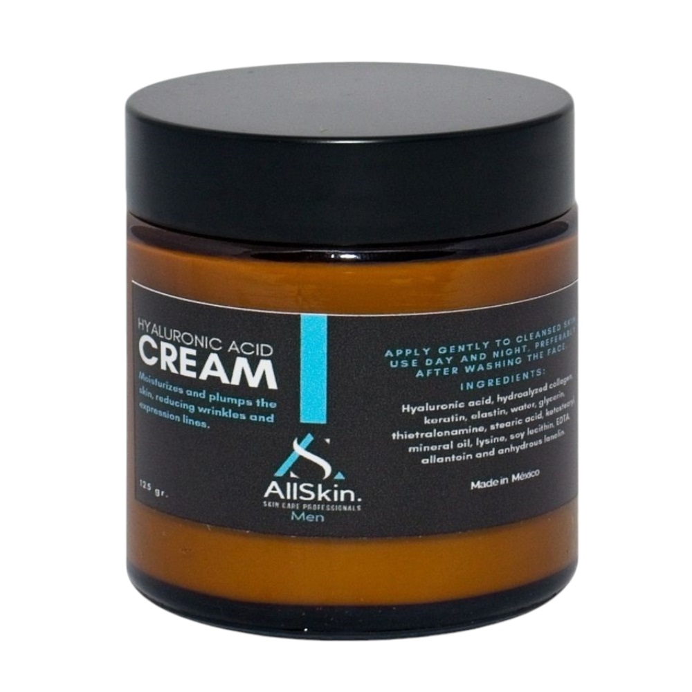 Foto 2 pulgar | Crema Facial Antiedad Para Hombre Con Ácido Hialurónico Y Colágeno Allskin