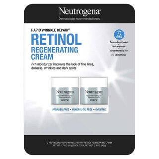Foto 1 | Crema Neutrogena Rapid Wrinkle Repair Retinol 2 Piezas de 48 g C/U - Venta Internacional