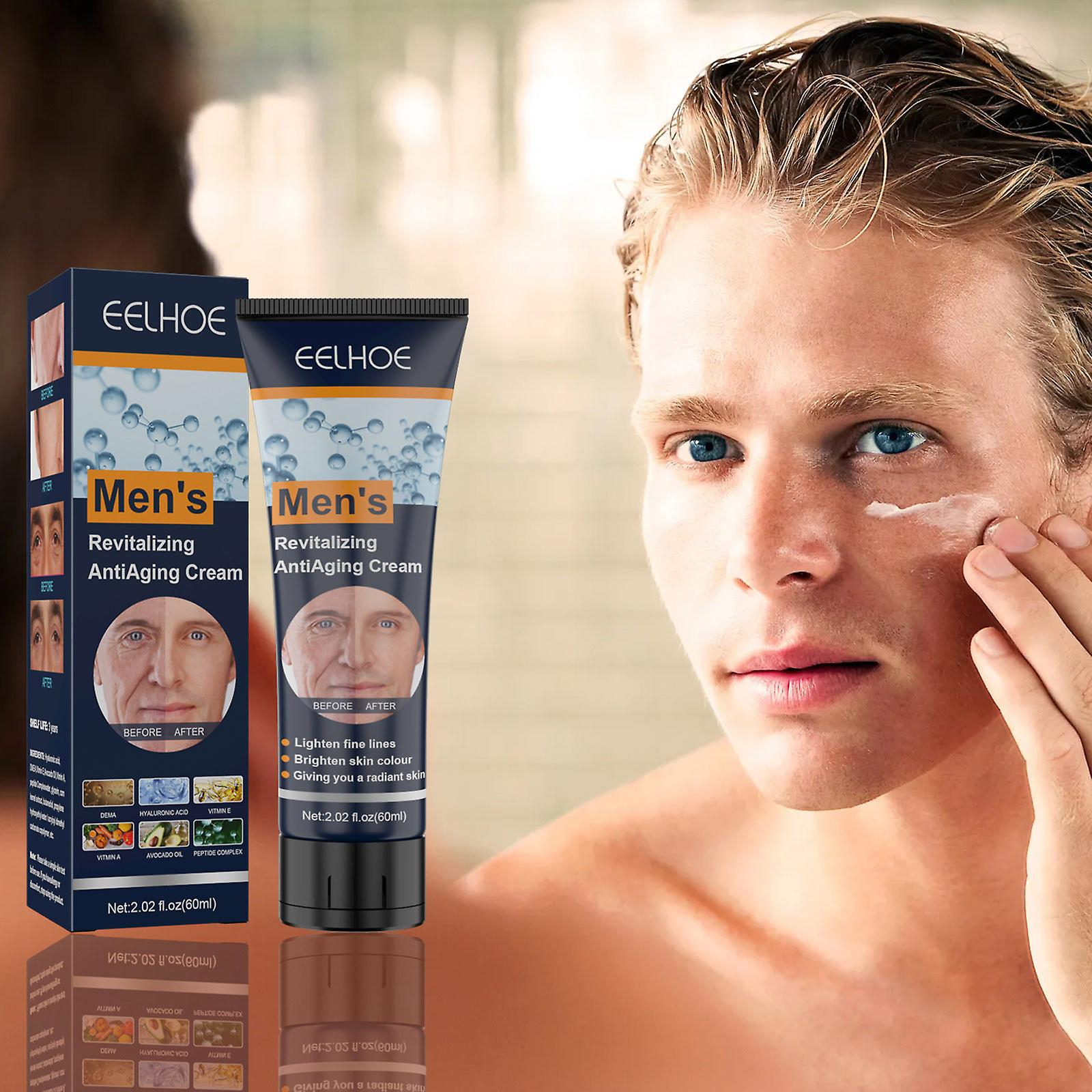 Foto 3 pulgar | Crema Suavizante Antiarrugas Antienvejecimiento Para Hombres Huoguo - Venta Internacional.