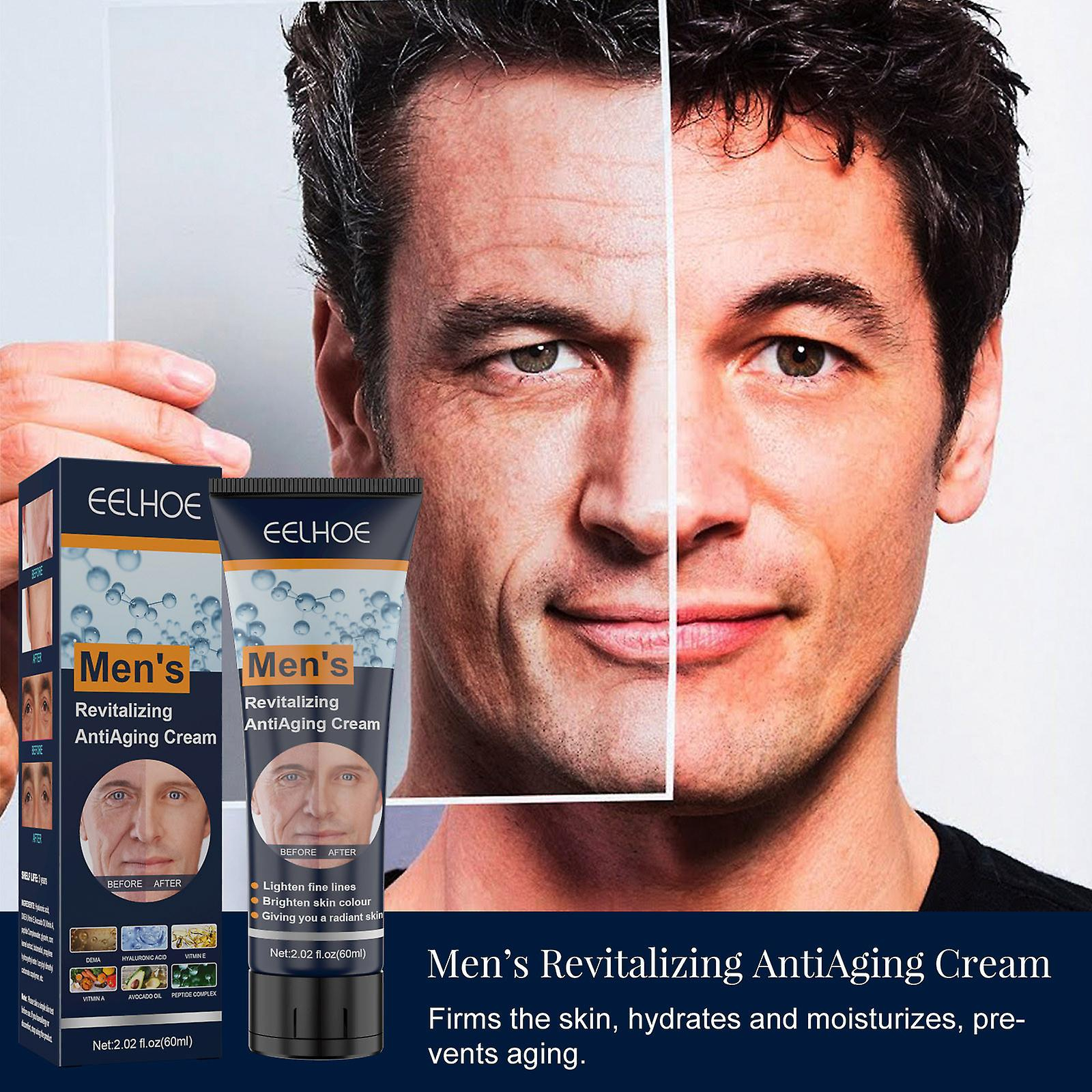 Foto 4 pulgar | Crema Suavizante Antiarrugas Antienvejecimiento Para Hombres Huoguo - Venta Internacional.