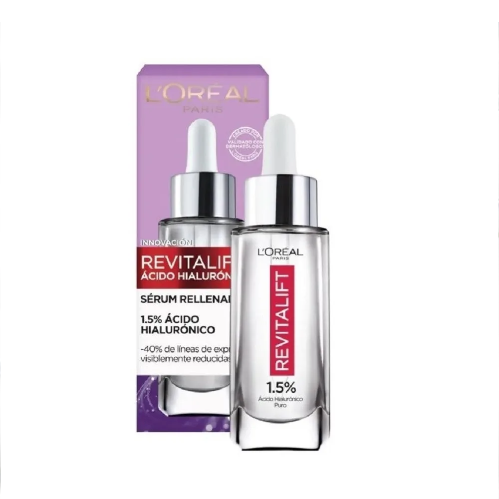 Foto 2 pulgar | Sérum Facial Anti Arrugas L'Oréal Revitalift Ácido Hialurónico 30 ml