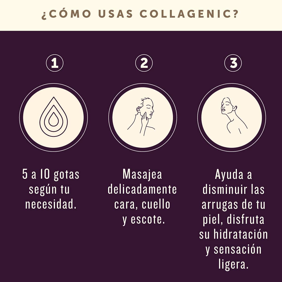 Foto 8 pulgar | Sérum Facial Anti-arrugas con Colágeno Collagenic 50 ml