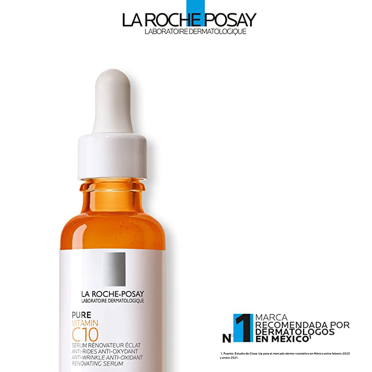 Foto 3 | Sérum Facial de Vitamina C10 Pura La Roche Posay