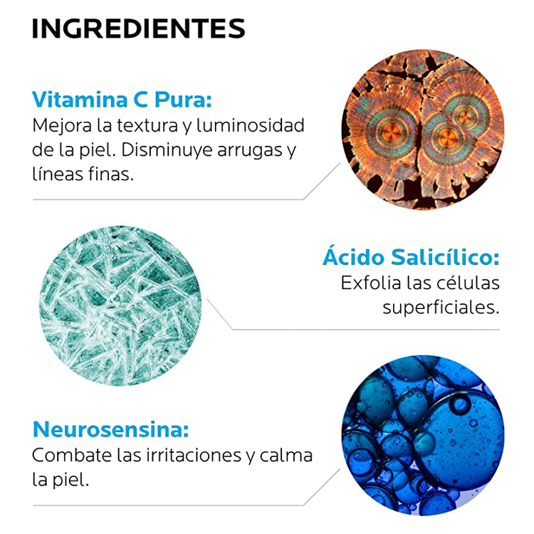 Foto 5 | Sérum Facial de Vitamina C10 Pura La Roche Posay