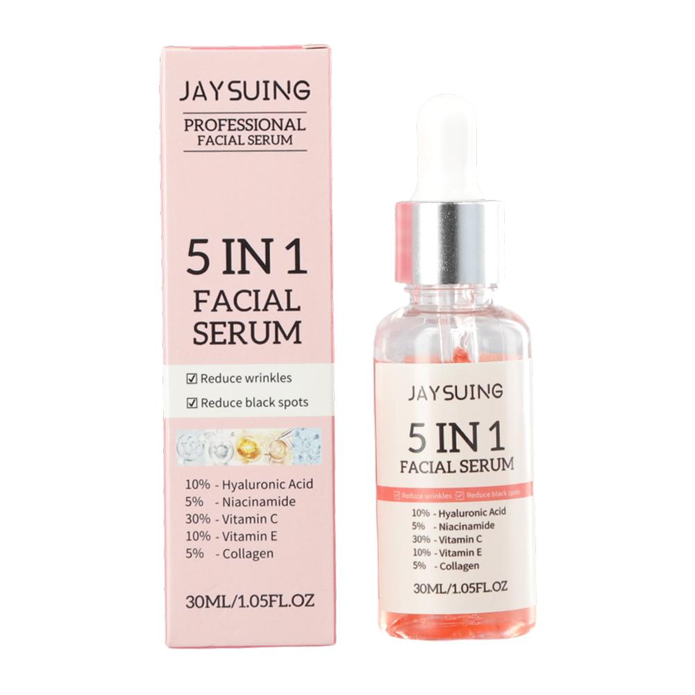 Serum Facial Blanqueador De Ácido Hialurónico 5 En 1 Jaysuing