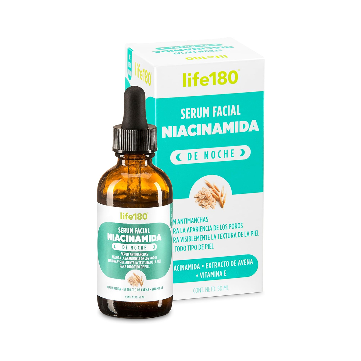 Serum Facial  Niacinamida de 50ml Suero Cuidado de La Piel Life180