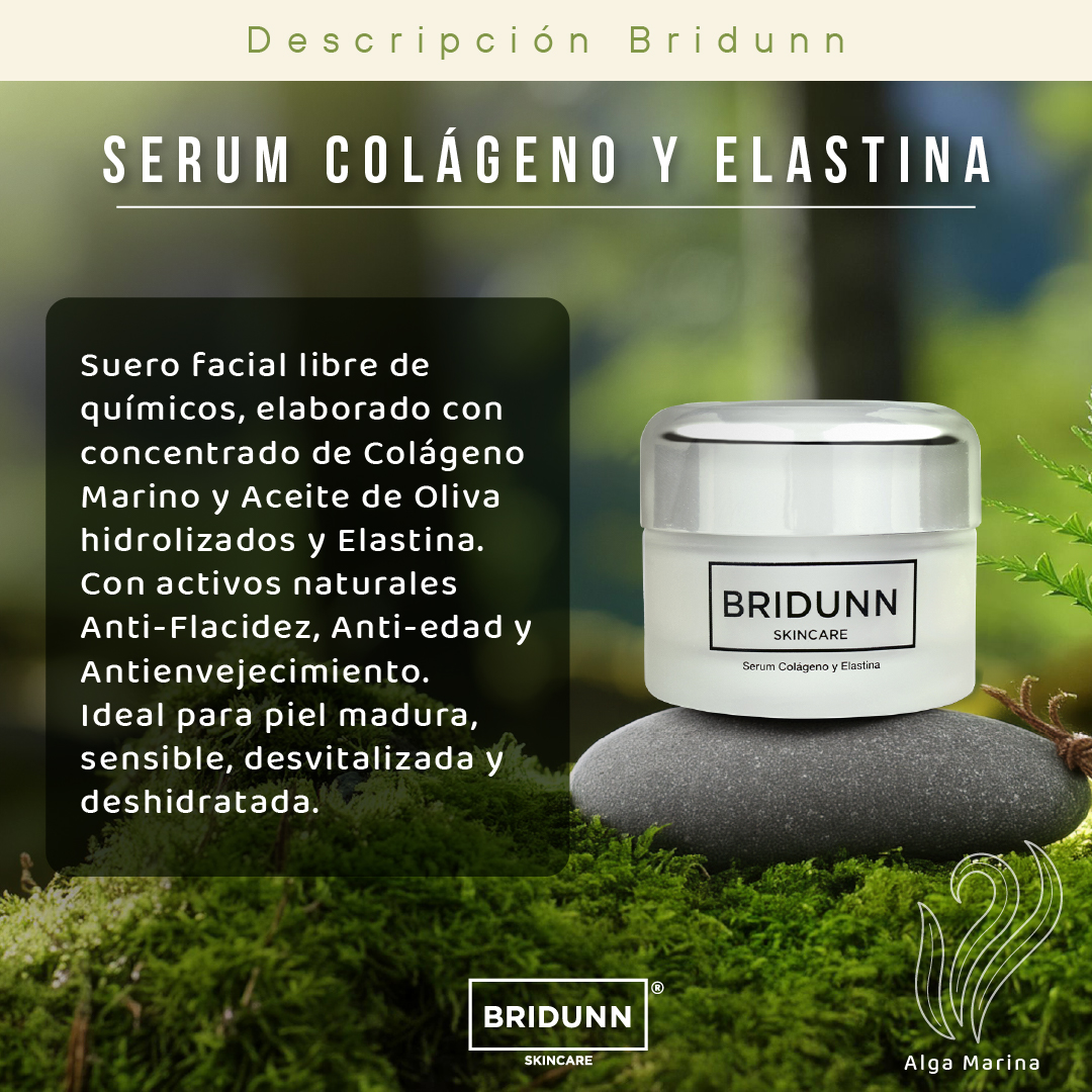 Foto 6 pulgar | Crema Facial Antiedad Rejuvenecedora de Piel Bridunn Skincare  con Colágeno + Elastina