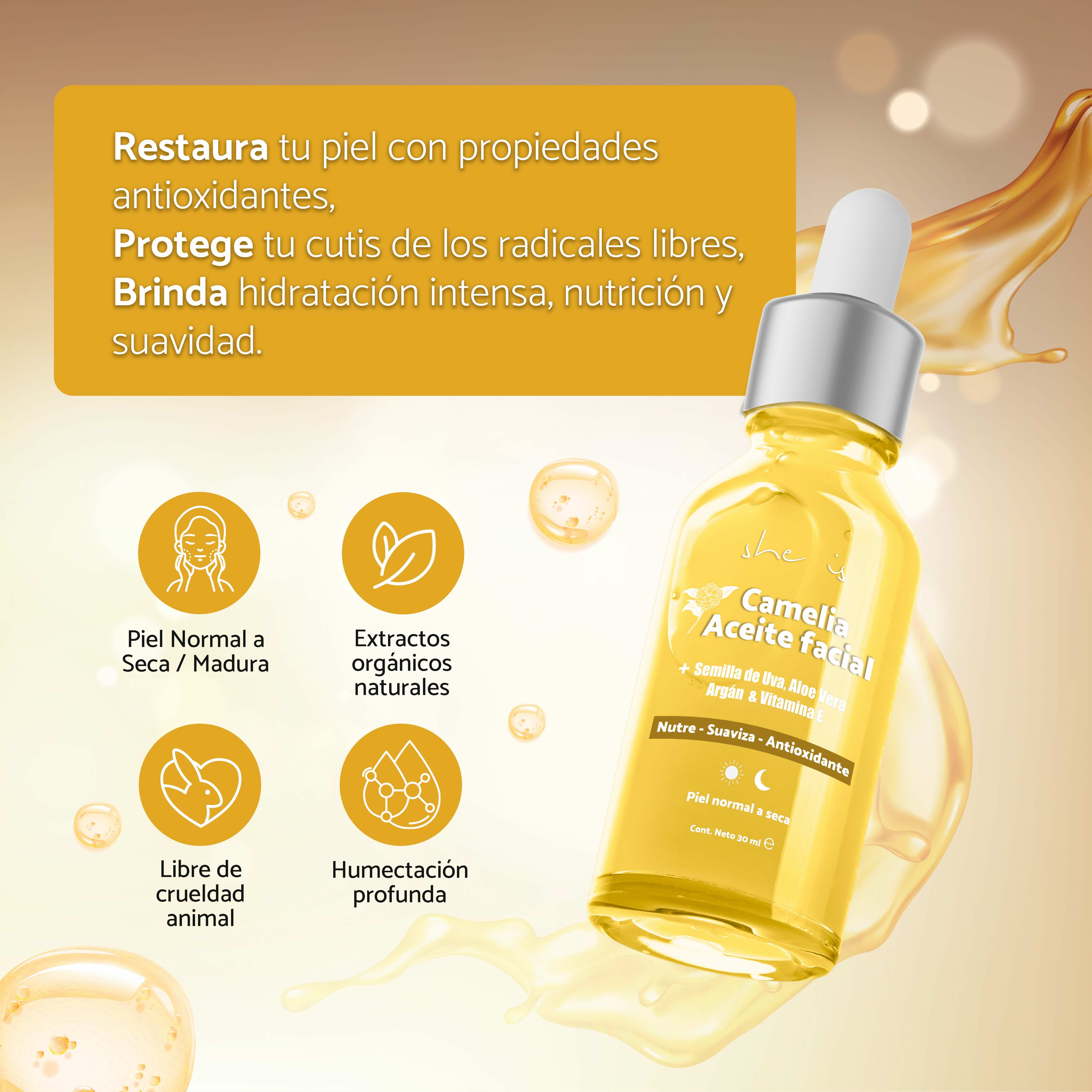 Foto 4 pulgar | Kit Facial Restaurador She is Skincare Sérum Nutritivo + Espuma Dermolimpiadora