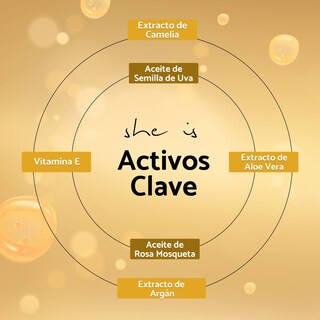 Foto 4 | Aceite Facial Nutritivo y Reparador She is Skincare 6 Extractos Orgánicos 30 ml
