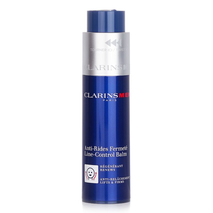 Bálsamo Clarins Men Line-control Para Arrugas Reafirmante, 50 Ml - Venta Internacional.