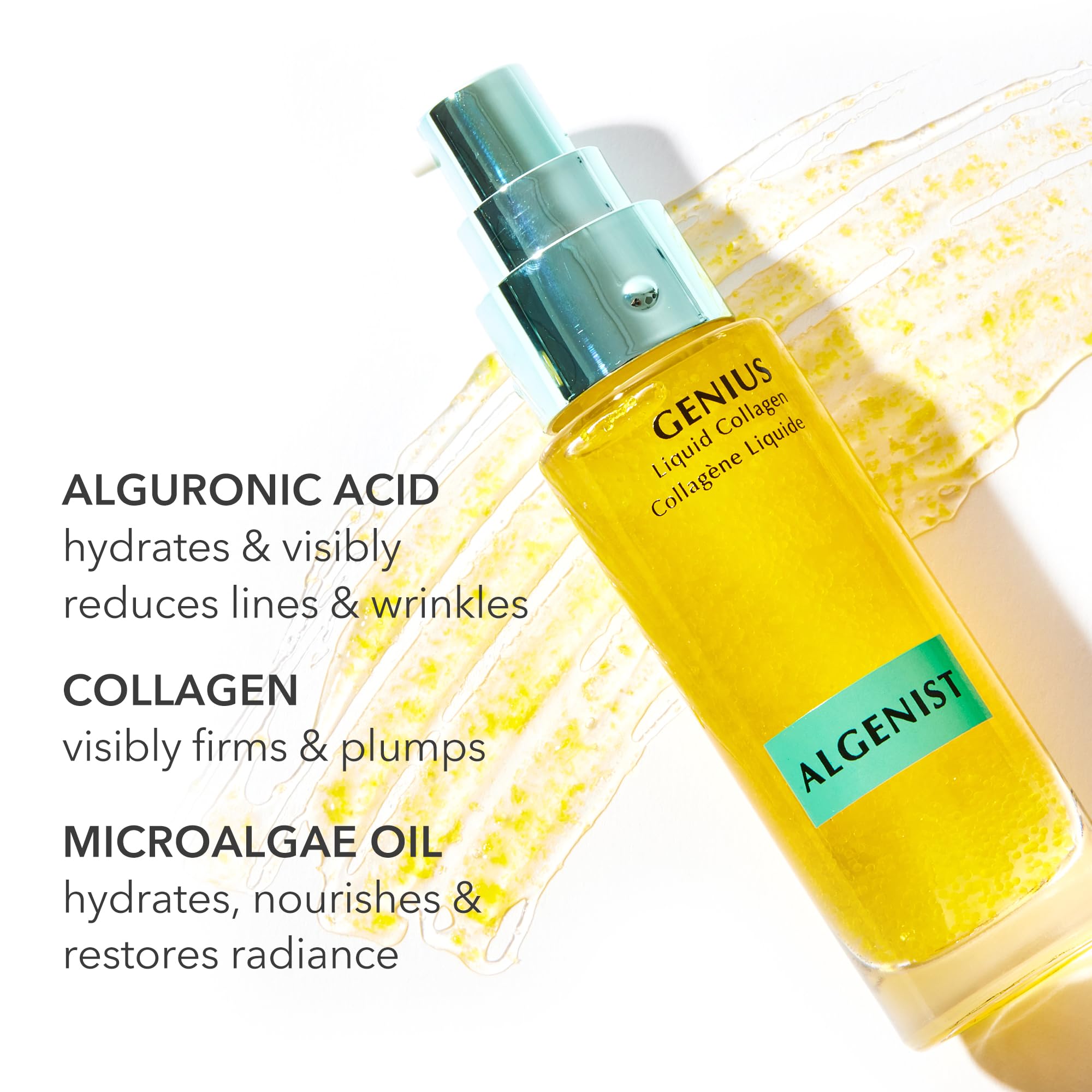 Foto 4 pulgar | Serum Algenist Genius Colágeno Líquido, 30 Ml, Reafirmante, Vegano - Venta Internacional.