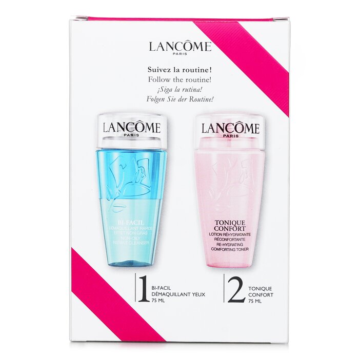 Foto 4 pulgar | Set Limpiador Lancome Bi-facil 75 Ml + Confort Tonique 75 Ml - 2 Unidades - Venta Internacional.
