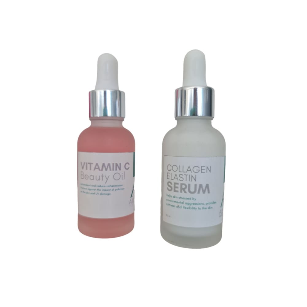 Kit Con Sueros Faciales Antiedad De Vitamina C Y Colágeno $1,169