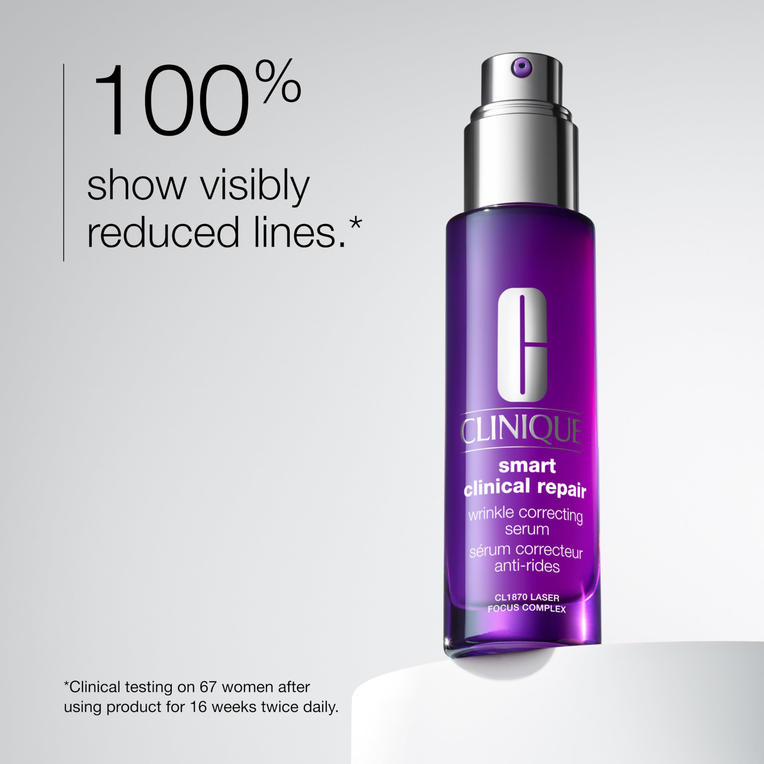 Foto 3 pulgar | Serum Clinique Smart Clinical Repair Arrugas, 10 Ml - Venta Internacional.