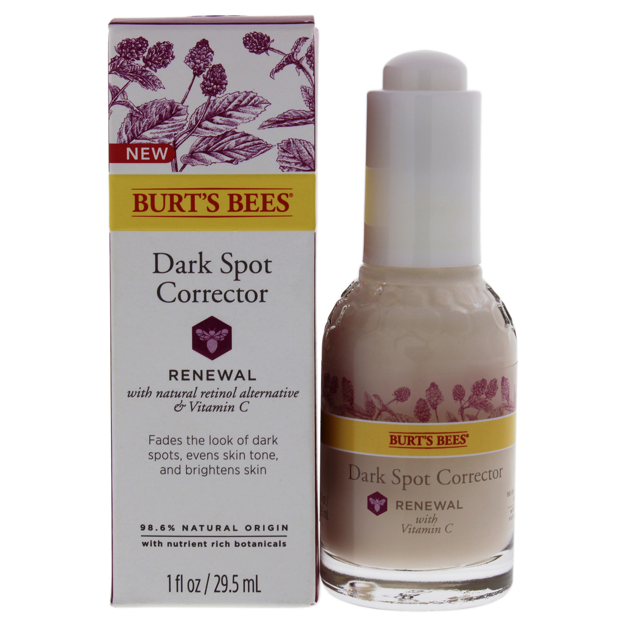 Foto 2 pulgar | Corrector De Manchas Oscuras Burts Bees Brightening, 30 Ml, Unisex - Venta Internacional.