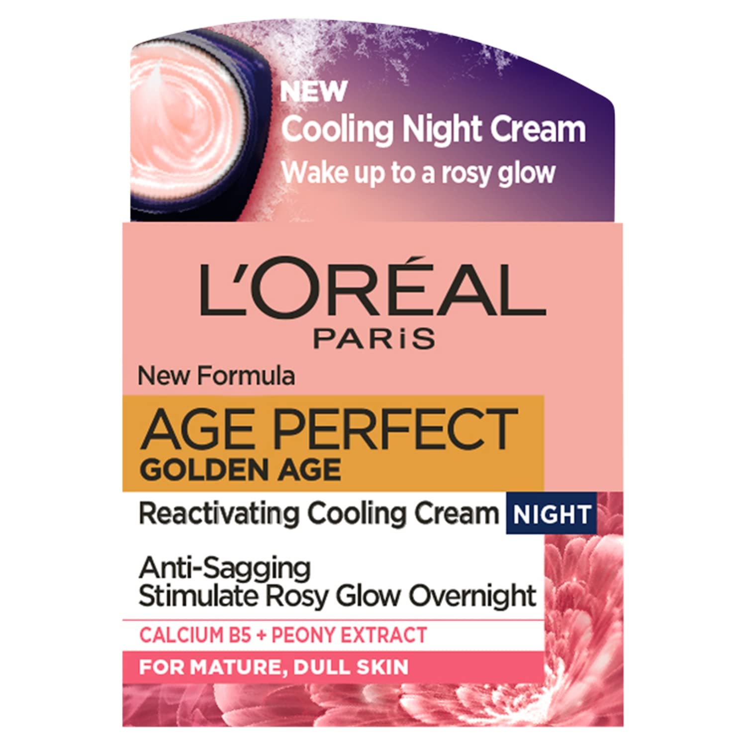 Crema de Noche L'Oréal Paris Age Perfect Golden Age 50 ml - Venta Internacional