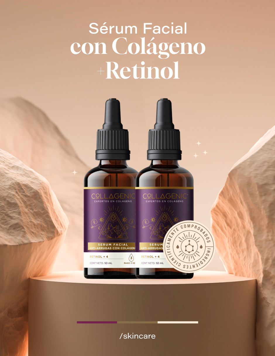 Foto 3 pulgar | Kit 2 Serum Facial Antiarrugas Baba De Caracol Retinol Collagenic