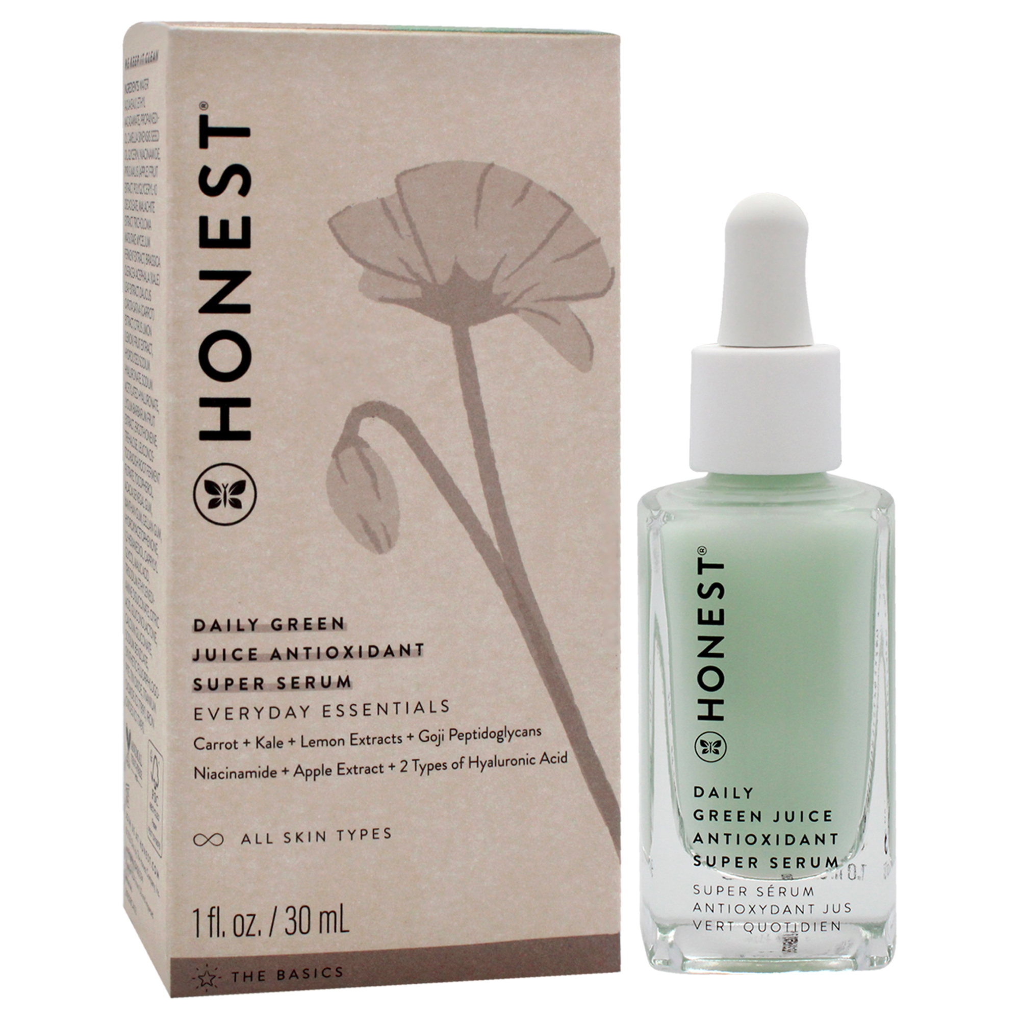 Foto 3 | Sérum Honest Daily Green Juice Antioxidante Super 30 Ml - Venta Internacional.