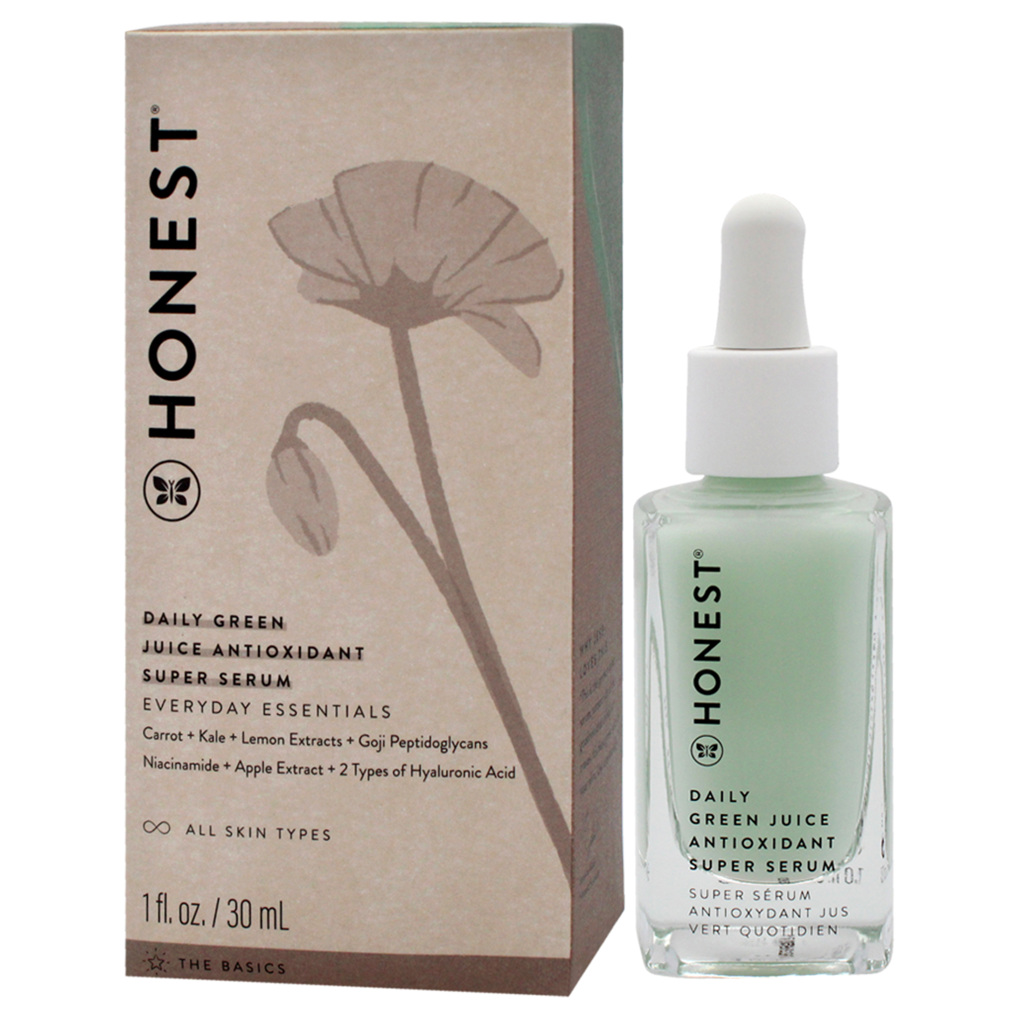 Foto 4 | Sérum Honest Daily Green Juice Antioxidante Super 30 Ml - Venta Internacional.