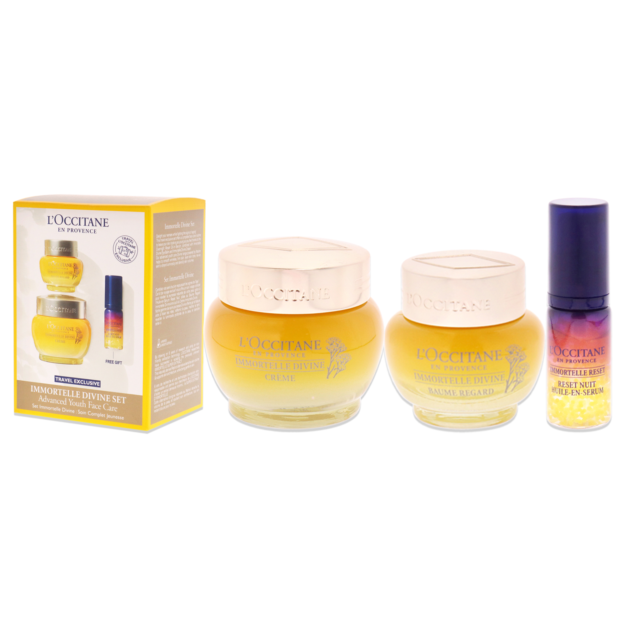 Foto 4 pulgar | Set de Cuidado Facial Loccitane Immortelle Divine Unisex 3 Piezas - Venta Internacional