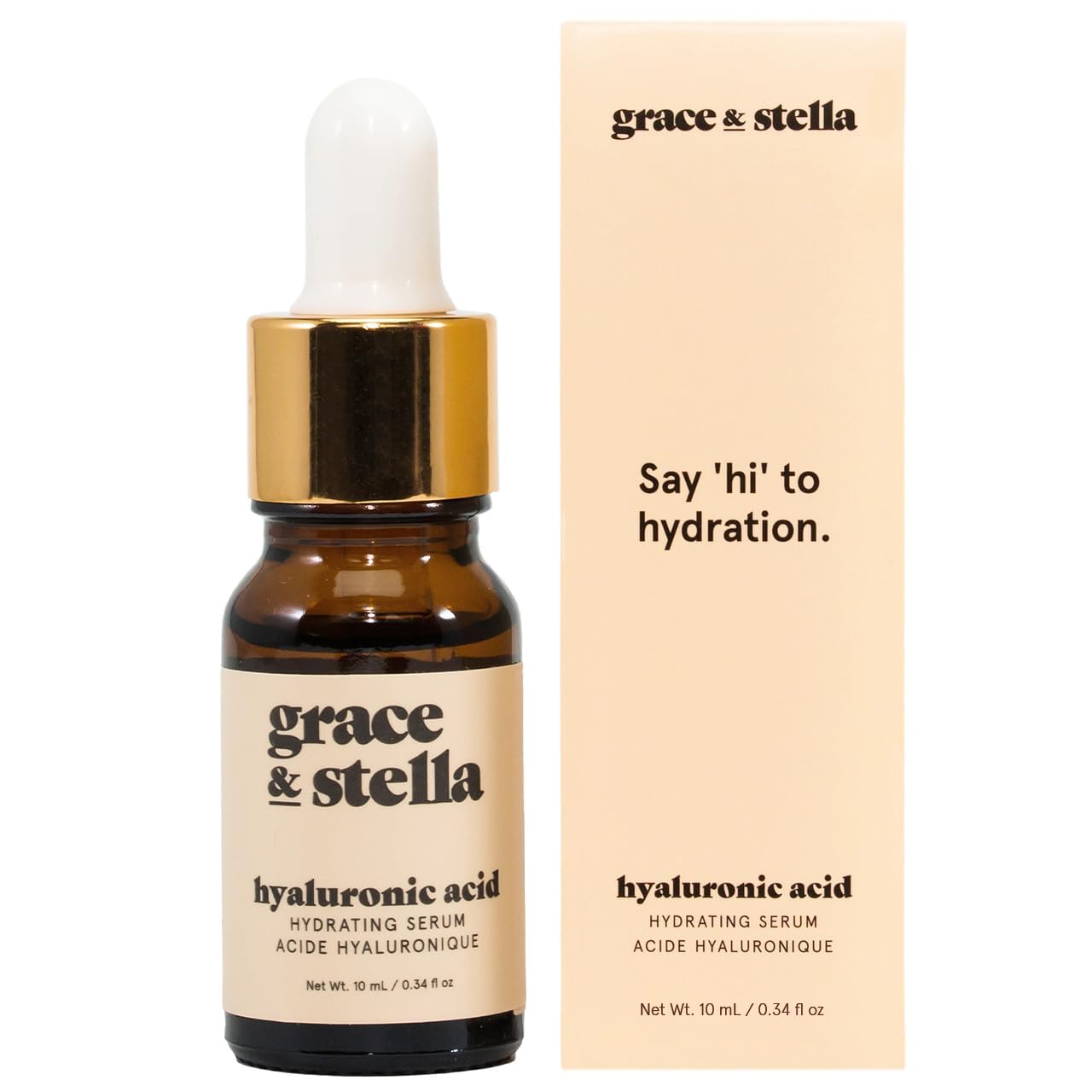 Foto 1 | Serum Grace & Stella Ácido Hialurónico De 10 Ml Para Rostro Antienvejecimiento - Venta Internacional.