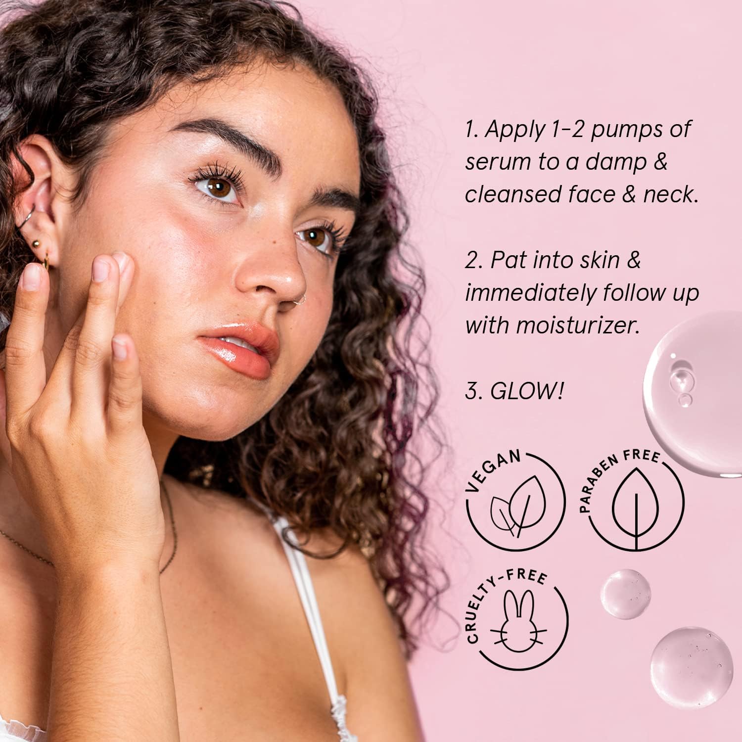 Foto 5 | Serum Grace & Stella Ácido Hialurónico De 10 Ml Para Rostro Antienvejecimiento - Venta Internacional.