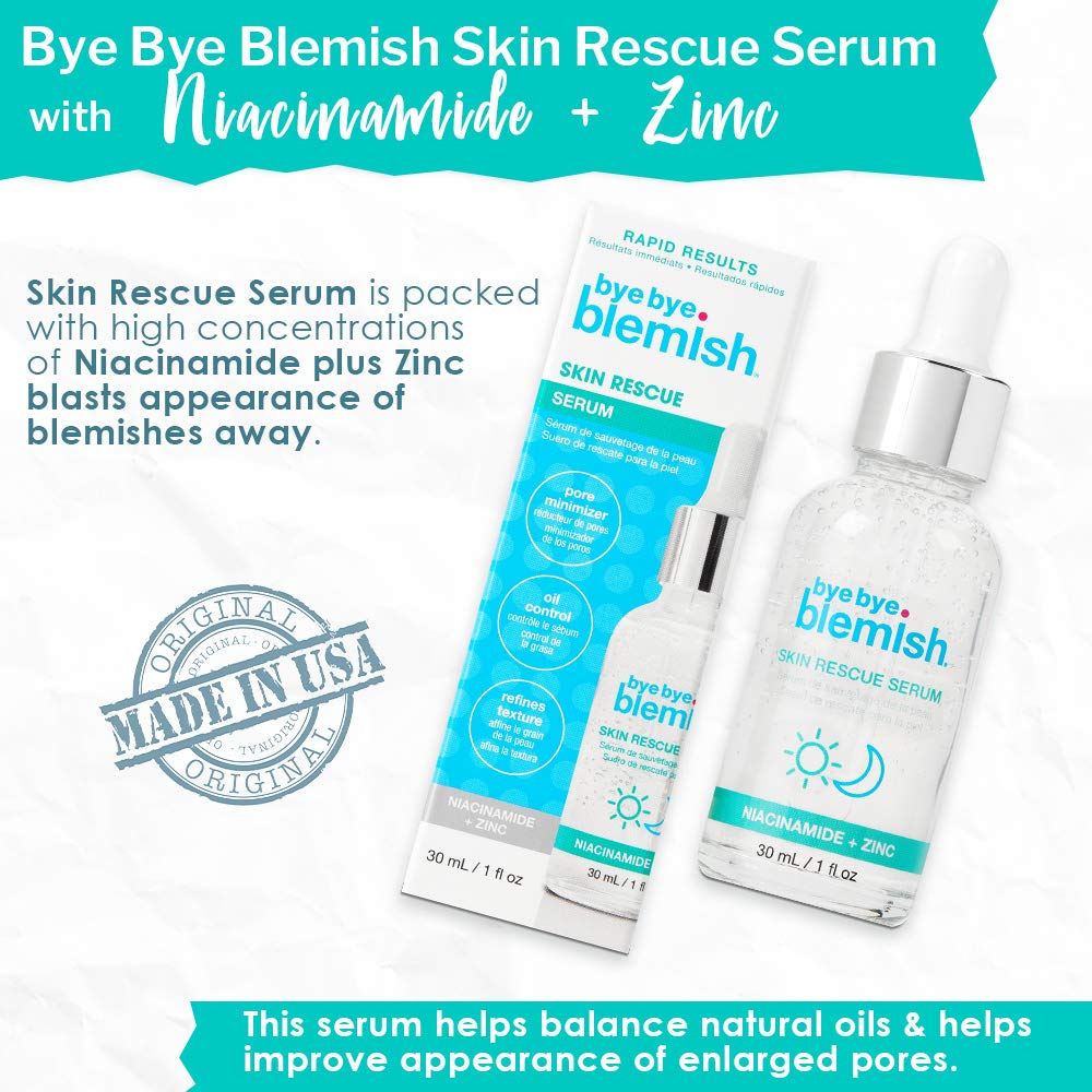 Foto 4 pulgar | Sérum Bye Bye Blemish Skin Rescue Con Niacinamida, 30 Ml - Venta Internacional.