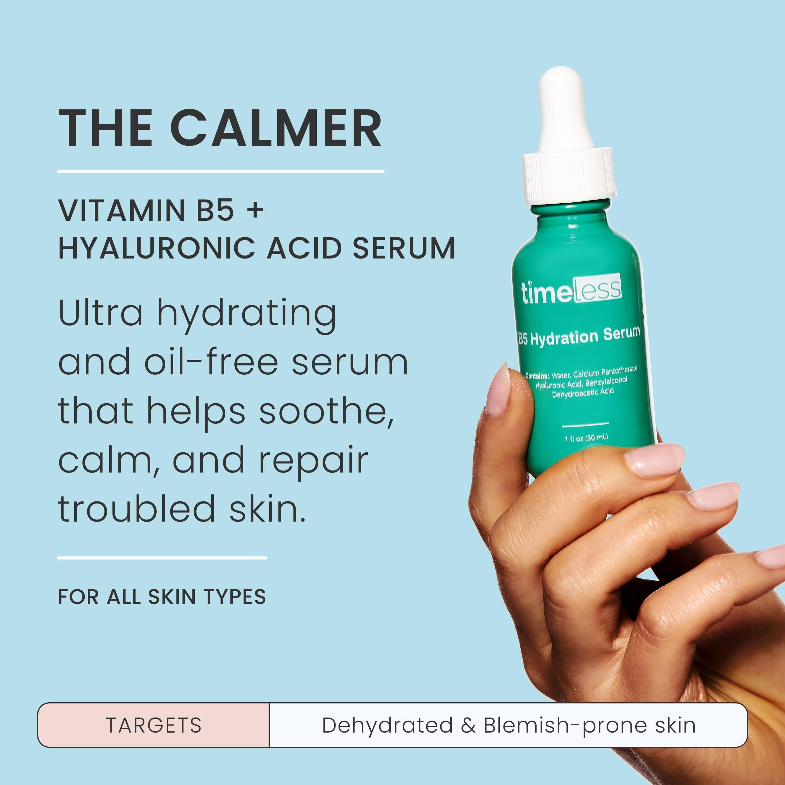 Foto 3 pulgar | Sérum Hidratante Timeless Skin Care Con Vitamina B5, 30 Ml - Venta Internacional.