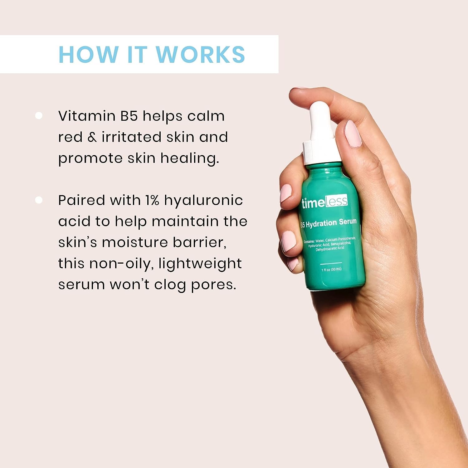 Foto 5 pulgar | Sérum Hidratante Timeless Skin Care Con Vitamina B5, 120 Ml - Venta Internacional.