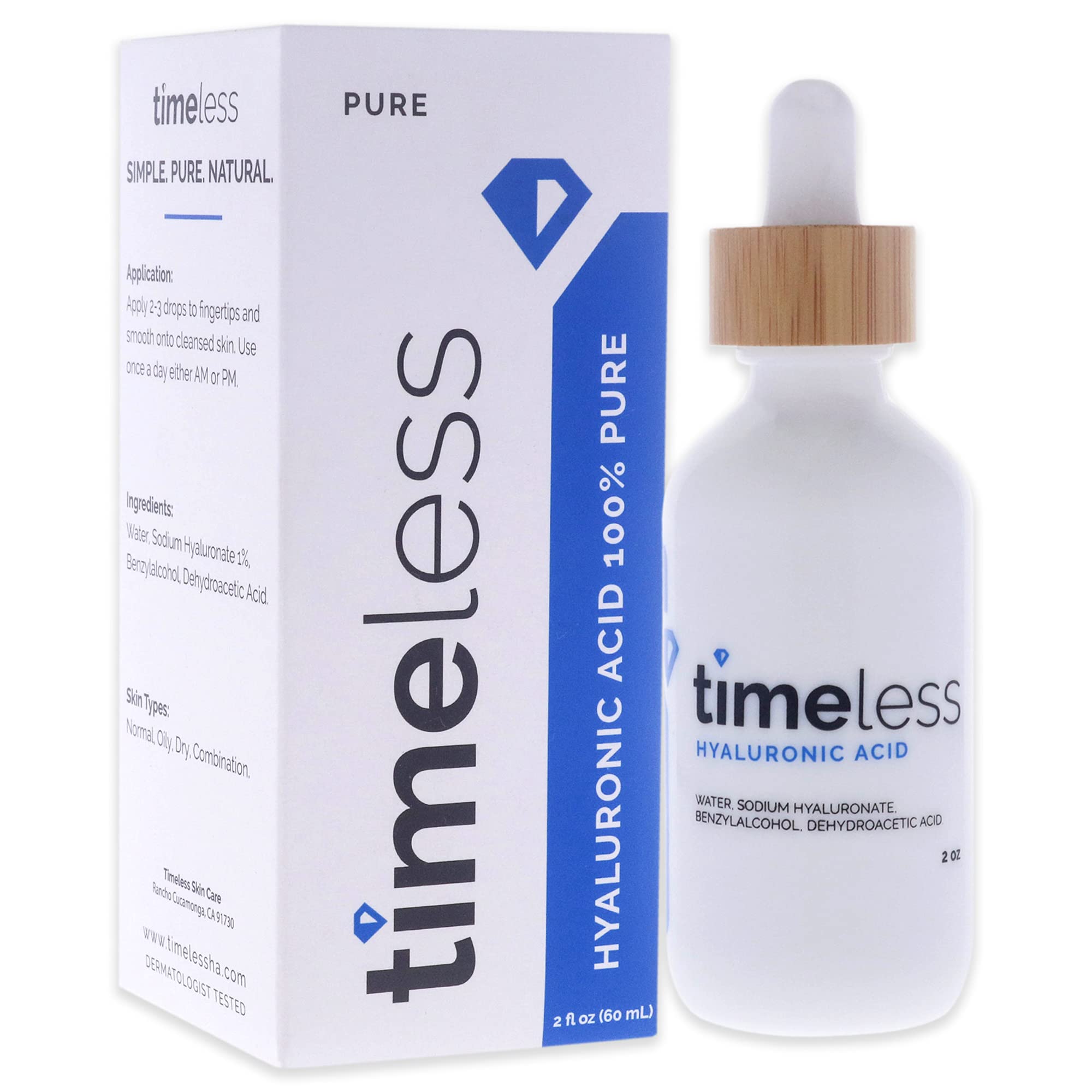 Foto 4 pulgar | Sérum Timeless Skin Care De Ácido Hialurónico 100% Puro, 60 Ml, Unisex - Venta Internacional.