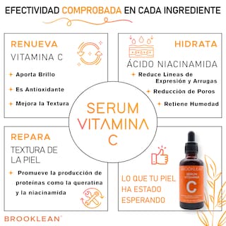 Foto 4 | Kit De 3 Brooklean Serum C