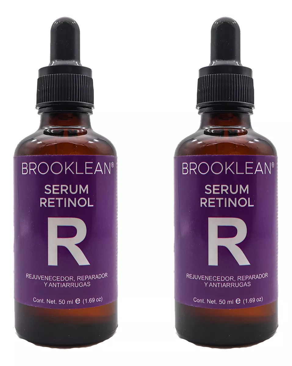 Kit De 2 Brooklean Serum R Regenerador Antiarrugas
