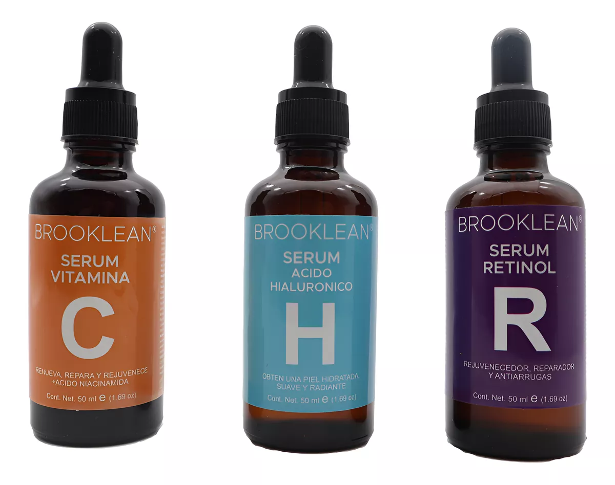 Kit Brooklean Serum H + Serum C + Serum R