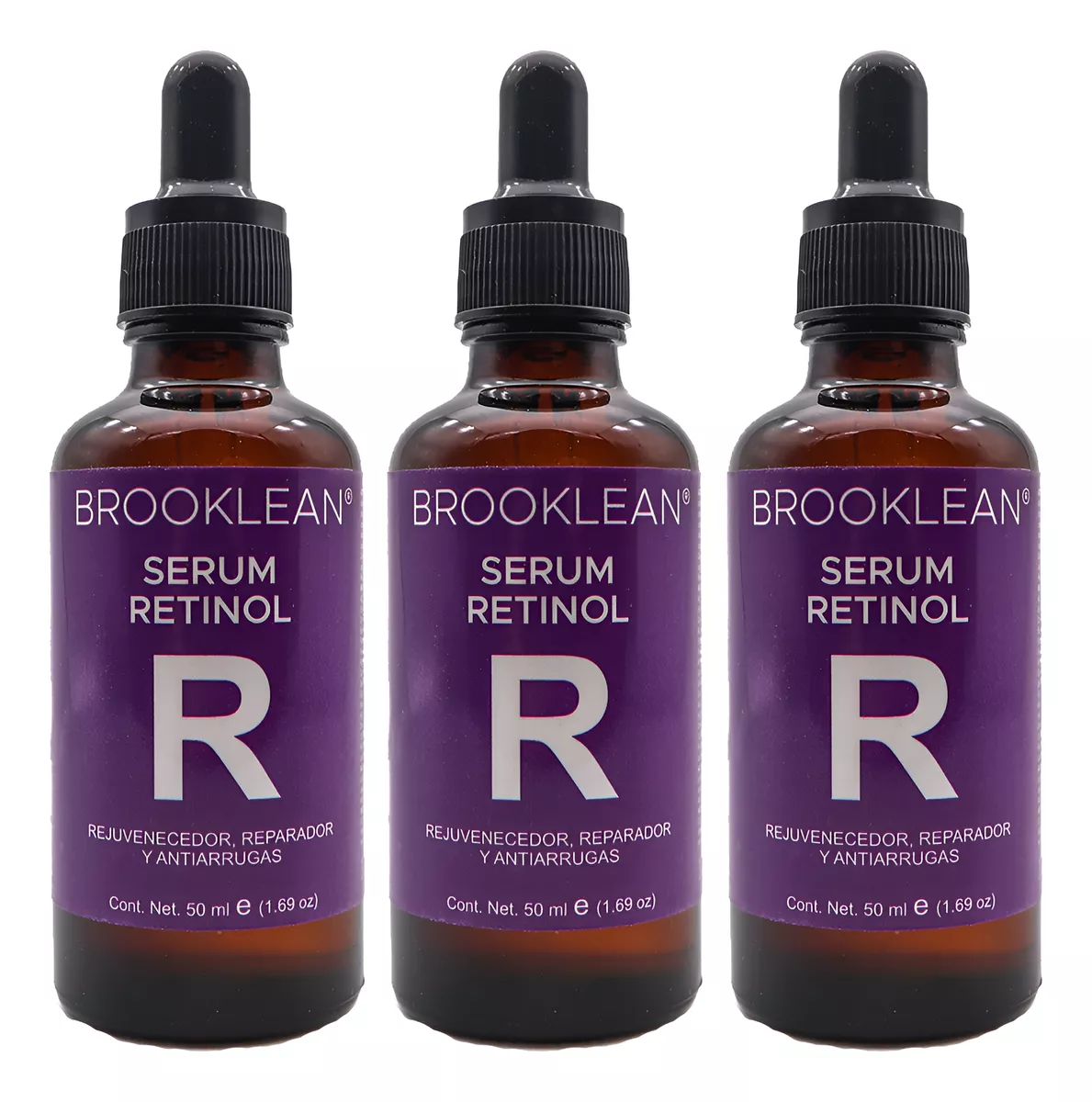 Foto 2 pulgar | Kit X 3 Serum R Retinol Antiarrugas 50ml Brooklean