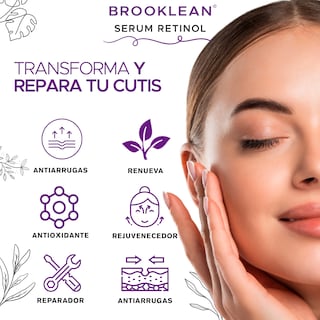 Foto 2 | Kit X 3 Serum R Retinol Antiarrugas 50ml Brooklean